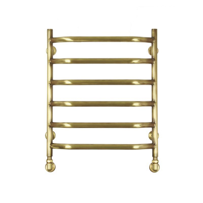 Водяной полотенцесушитель Лаура Плюс П6 500x600 АБР, античная бронза Domoterm фото в интернет-магазине Русалия