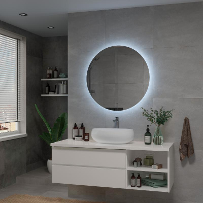 Зеркало Аламак 800x800 АЛА-02-800-14 Misty фото в интернет-магазине Русалия