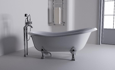 Ванна РОКСБУРГ пустая, литой мрамор 1700х790 01010032 Astra-Form фото в интернет-магазине Русалия