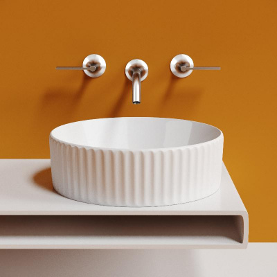 Умывальник чаша накладная круглая Element 360*360*115мм CN6057 Ceramica Nova фото в интернет-магазине Русалия