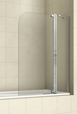 Шторка на ванну 100 см 100T2-100 WW100 WeltWasser фото в интернет-магазине Русалия