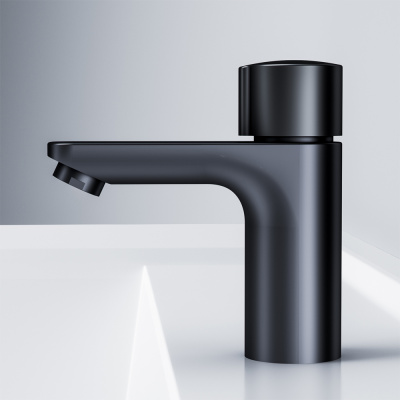 F85A02522 X-Joy TouchReel смеситель д/умывальника, чёрный, шт. фото в интернет-магазине Русалия