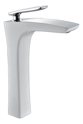 Смеситель для раковины Timo Helmi (4011/00-16F chrome white) фото в интернет-магазине Русалия