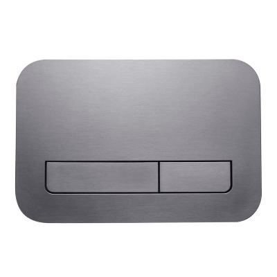 Кнопка смыва Vincea VFP-201GM, цвет вороненая сталь фото в интернет-магазине Русалия