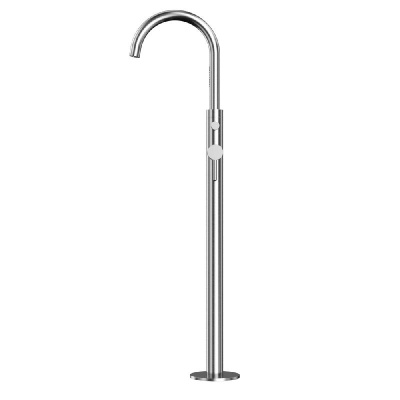 Смеситель для ванны отдельностоящий WHITECROSS Y Y1233NIB (брашированный никель) фото в интернет-магазине Русалия