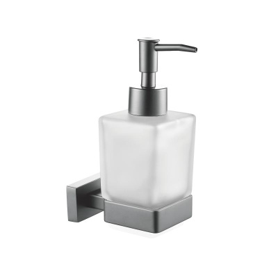 Дозатор жидкого мыла Shevanik SG5644T, оружейная сталь фото в интернет-магазине Русалия