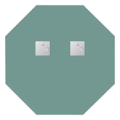 Зеркало настенное Primary EVOFORM 55х55 см, BY 0075 фото в интернет-магазине Русалия