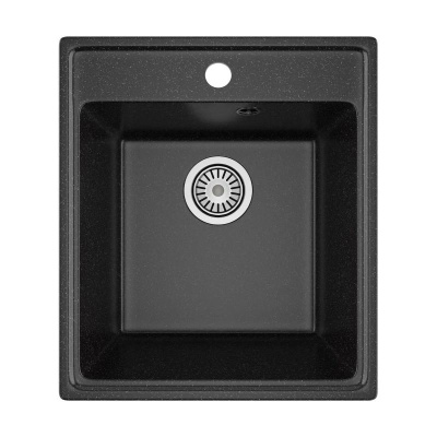 Кухонная мойка Maretti Kitchen KT425-BL, черный фото в интернет-магазине Русалия