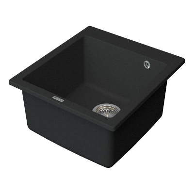 Мойка кухонная Point Моко 47 PN3006B, черный фото в интернет-магазине Русалия