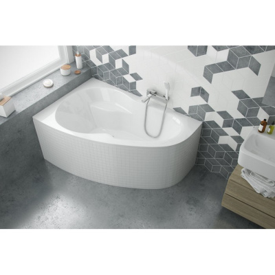 Акриловая ванна EXCELLENT Newa 160x95 (лев.)  WAEX.NEL16WH фото в интернет-магазине Русалия