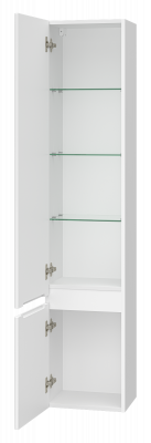 Шкаф - пенал Victory 35 подвесной левый (белый) VIC-05035-010L Brevita фото в интернет-магазине Русалия