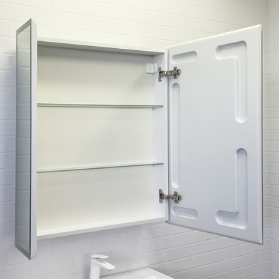 Зеркало-шкаф Comforty Классик-70 LED-подсветка, бесконтактный сенсор фото в интернет-магазине Русалия