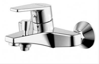 Смеситель для ванны с гарнитуром Line F65299C-B-RUS Bravat фото в интернет-магазине Русалия