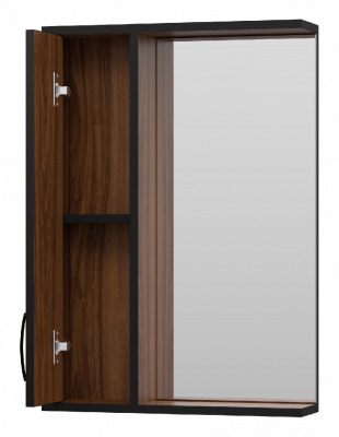 Зеркальный шкаф Кедр 50 левый П-Кед04050-011Л Misty фото в интернет-магазине Русалия