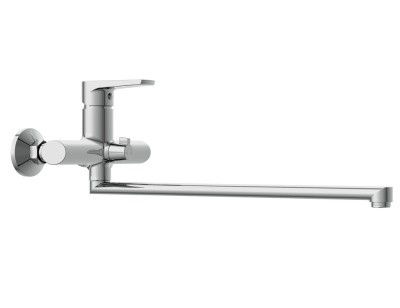 Смеситель для ванны универсальный с длинным изливом Moduo A64098 Cersanit фото в интернет-магазине Русалия