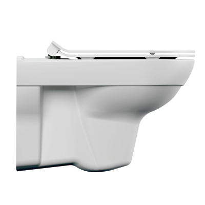 Унитаз подвесной City Clean On микролифт S-MZ-CITY-COn-S-DL-w Cersanit фото в интернет-магазине Русалия