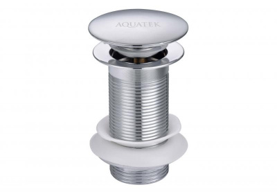 Донный клапан для раковины AQUATEK AQ6000CR фото в интернет-магазине Русалия