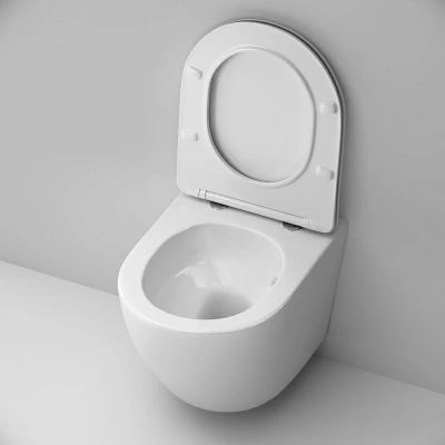 C801900SC Like подвесной унитаз AquaSpin с сиденьем микролифт Am.Pm фото в интернет-магазине Русалия