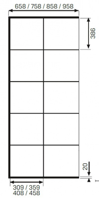 Душевое ограждение NEW TRENDY AVEXA BLACK 80x200 EXK-2021 (черный) фото в интернет-магазине Русалия