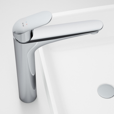 F8092000 Like, смеситель д/умывальника излив 170 мм, хром, шт. фото в интернет-магазине Русалия