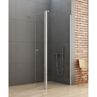 Душевое ограждение NEW TRENDY NEW SOLEO 120x195 K-0759 (хром) фото в интернет-магазине Русалия