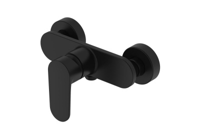 AQ1860MB НИКА смеситель для душа, матовый черный Aquatek фото в интернет-магазине Русалия