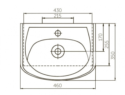Тумба "Олимп 45", Уют 45  Corozo фото в интернет-магазине Русалия