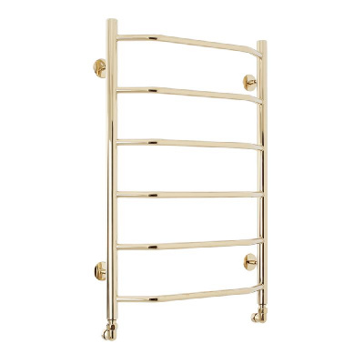 Водяной полотенцесушитель Лаура П6 500x800 , золото глянец Domoterm фото в интернет-магазине Русалия