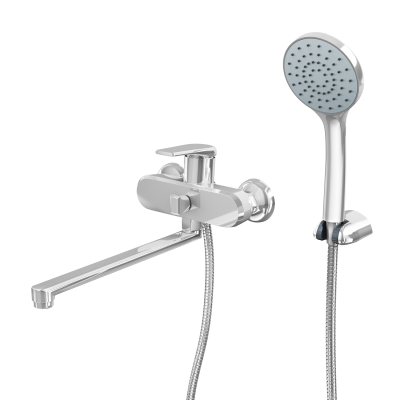 Смеситель одноручный для ванны с поворотным изливом RUSH Nevis (NE1735-51) фото в интернет-магазине Русалия