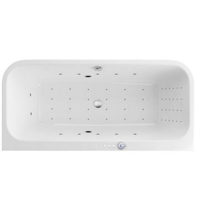 Гидромассажная ванна EXCELLENT Arana 180x85 "NANO" (хром) WAEX.ARA18.NANO.CR фото в интернет-магазине Русалия