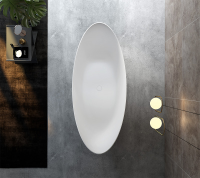 Акриловая ванна ABBER AB9333 180х80х75 см фото в интернет-магазине Русалия