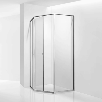 Душевой уголок RGW SV-82 "R" 800x800, профиль хром, стекло прозрачное фото в интернет-магазине Русалия