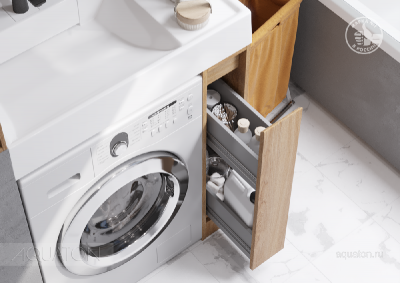 Тумба под раковину AQUATON Лондри 20 Дуб Сантана без фасада 1A267101LH0C0 фото в интернет-магазине Русалия Тумба под раковину AQUATON Лондри 20 Дуб Сантана без фасада 1A267101LH0C0 фото в интернет-магазине Русалия