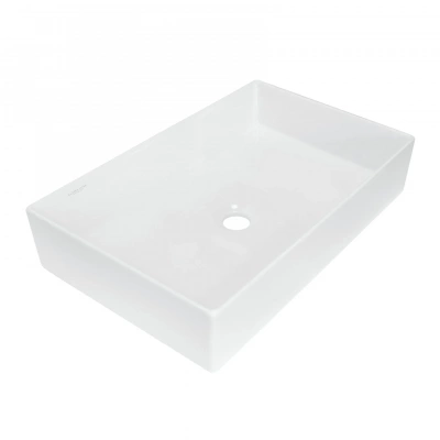 Раковина накладная прямоугольная Novel 60 Slim NOV60SLWB01S Sanita Luxe фото в интернет-магазине Русалия