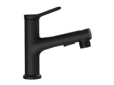 Смеситель для раковины с выдвижным изливом  BB-LVMD-NERO-W0  Belbagno фото в интернет-магазине Русалия