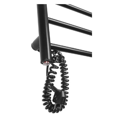 Электрический полотенцесушитель Классик  черный DMT 109-4 50x50 ЧРН EK L фото в интернет-магазине Русалия