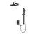 Встроенная душевая система RUSH Thira (TR3635-41Black) фото в интернет-магазине Русалия