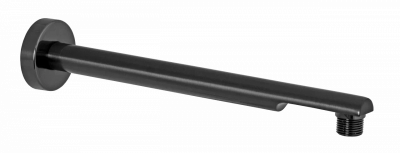 Кронштейн для верхнего душа 50 см Remer 348N50CPF, черный брашированный хром фото в интернет-магазине Русалия