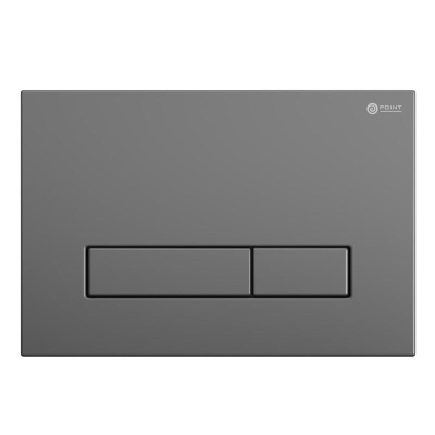 Клавиша смыва Меркурий PN44831GM графит Point фото в интернет-магазине Русалия