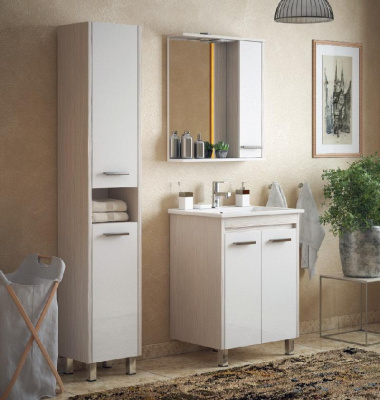 Зеркало-шкаф "Лорена 65/С", лайн Corozo фото в интернет-магазине Русалия