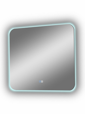 Зеркало с подсветкой Burzhe 800x700 открытая подсветка, антизапотевание ЗЛП2289 Continent фото в интернет-магазине Русалия