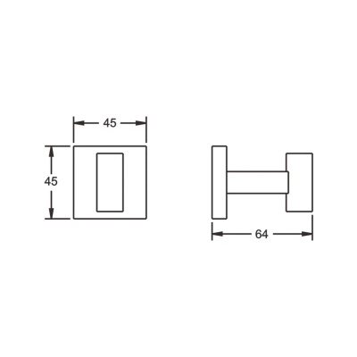 Крючок для ванной комнаты Rose RG3011H, золото/черный фото в интернет-магазине Русалия