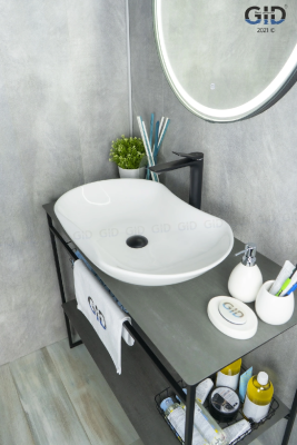 Раковина накладная Gid N9175 фото в интернет-магазине Русалия