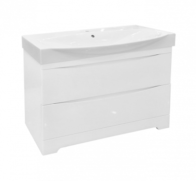 Тумба Элвис 105 с раковиной Kirovit Элвис 105 Misty фото в интернет-магазине Русалия