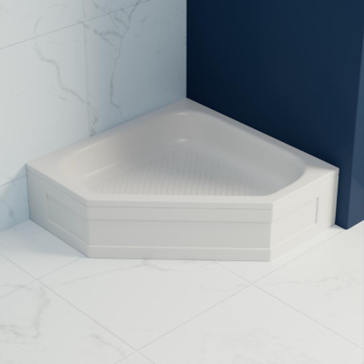 Душевой поддон трапеция RGW BT/CL-S 1000x1000 фото в интернет-магазине Русалия