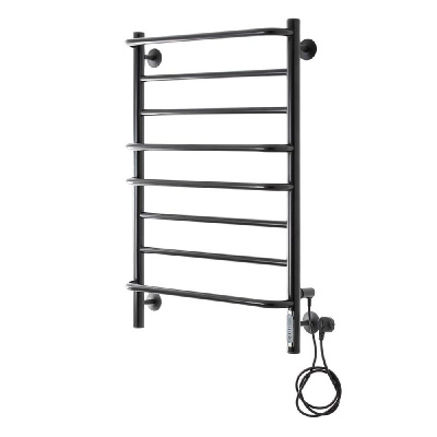 Электрический полотенцесушитель черный DMT Орфей П8 500x800 ЧРН EK R фото в интернет-магазине Русалия