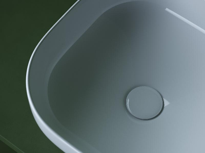 Умывальник чаша накладная квадратная Element 380*380*150мм CN5032 Ceramica Nova фото в интернет-магазине Русалия