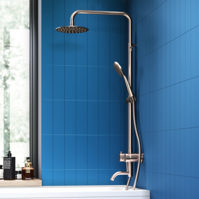 D0703000SS Logic  new душевая система со смесителем из нержавеющей стали фото в интернет-магазине Русалия