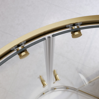 Душевой уголок CEZARES RELAX-304-R-2-90-C-BORO фото в интернет-магазине Русалия