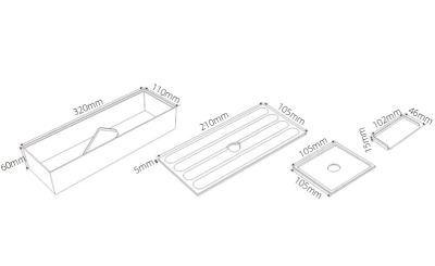 Органайзер VCORG-41 Vincea фото в интернет-магазине Русалия
